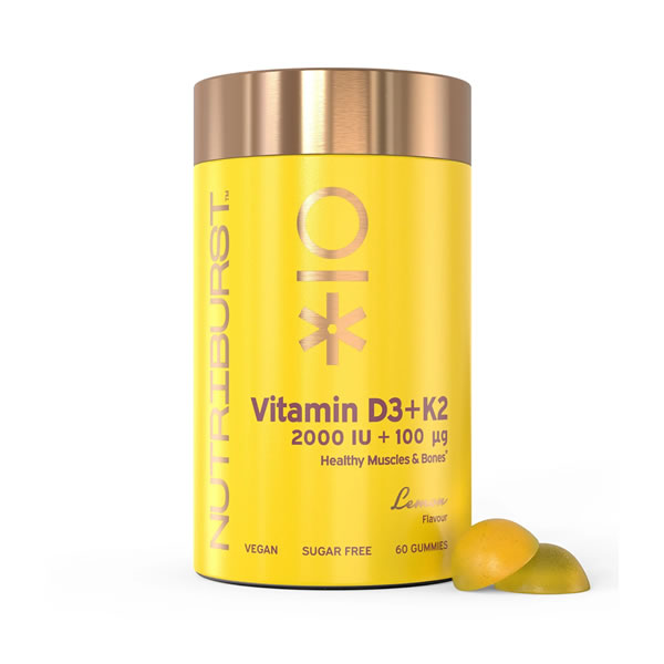 Nutriburst Vitamin D3 + K2